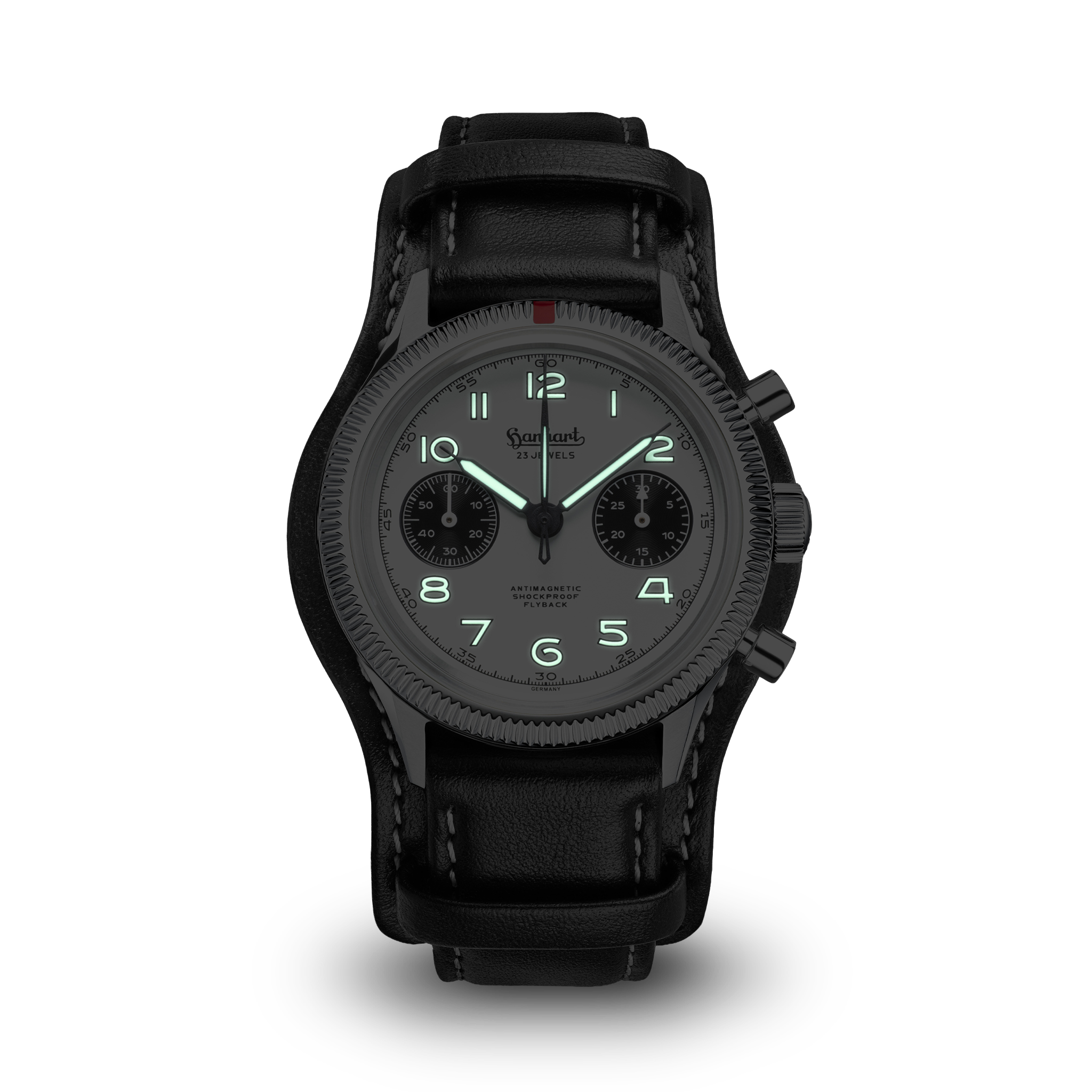 PIONEER 417 ES 1954 Flyback Panda 39mm