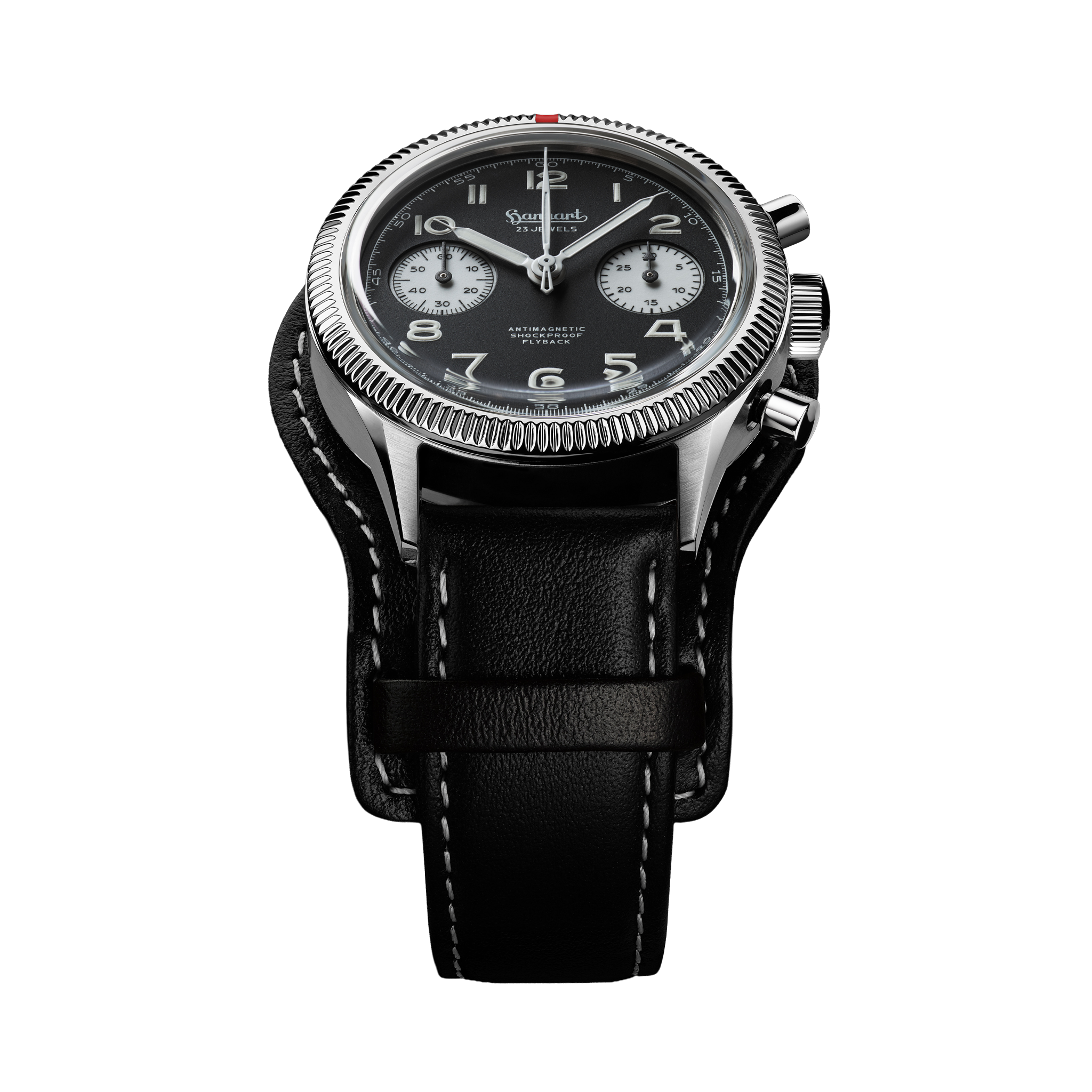 PIONEER 417 ES 1954 Flyback Reverse Panda 39mm